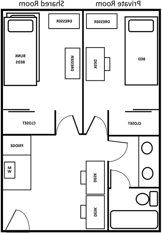 3-person suite